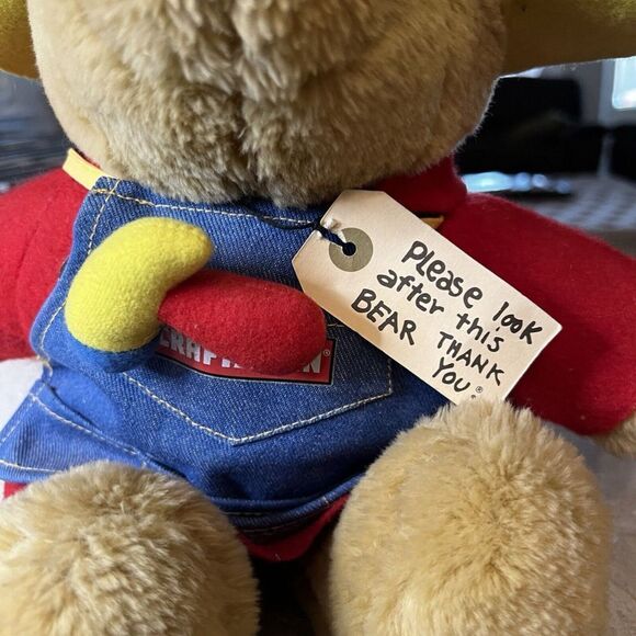 Sears Craftsman Paddington Bear Plush Stuffed Animal 16" - Picture 2 of 8